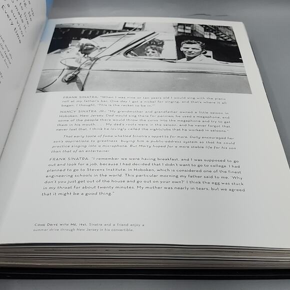 Frank Sinatra The Treasures Hardcover 2004 Filled with Ephemera No CD - Picture 6 of 14